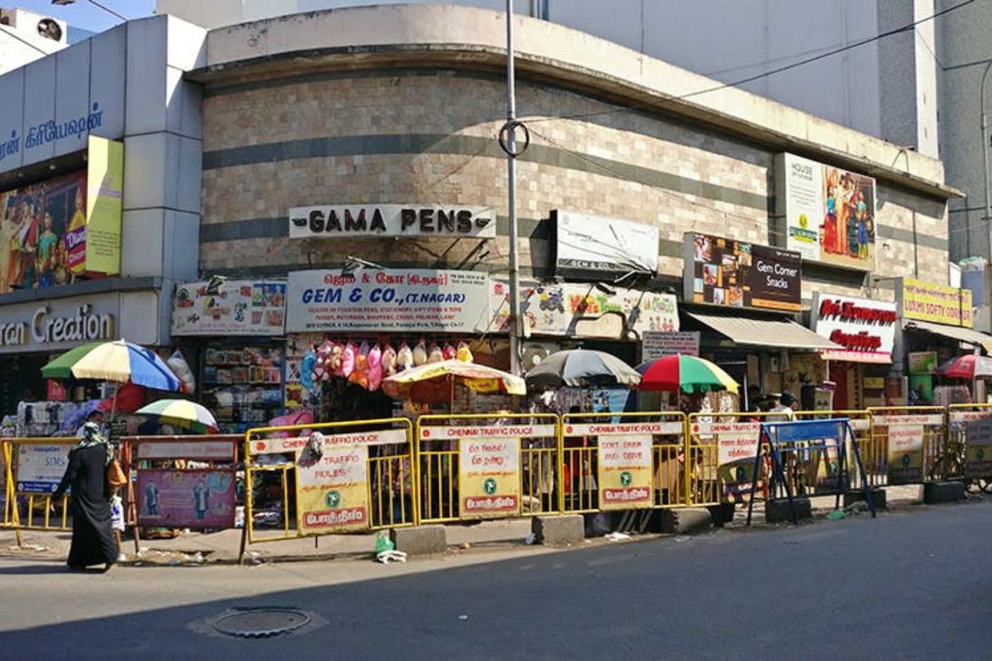 T Nagar Shopping District Chennai
